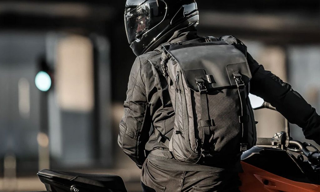 motorcycle rider backpack