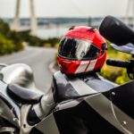 motorcycle helmet on haybusa