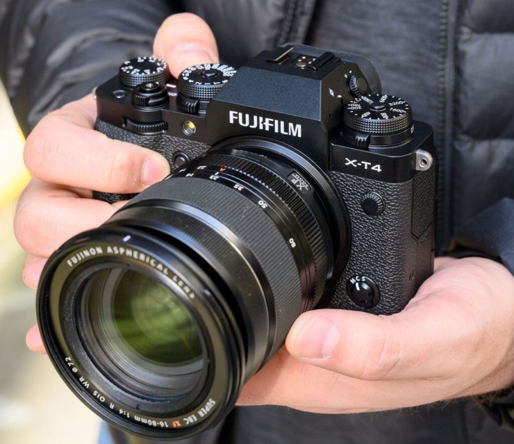 Fujifilm X-T4 - best camera for vlogging in india
