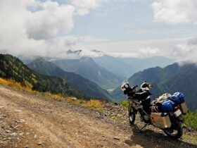 solo motorcycle journey Adventure