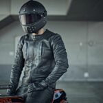 leather motorcycle jacket