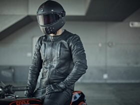 leather motorcycle jacket