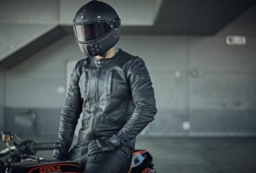 leather motorcycle jacket
