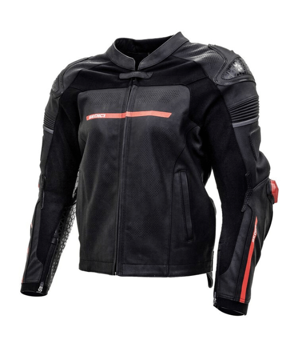 Sedici Corsa Perforated Leather Jacket