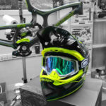 100% Motorcycle Goggles - Mirrored Lens