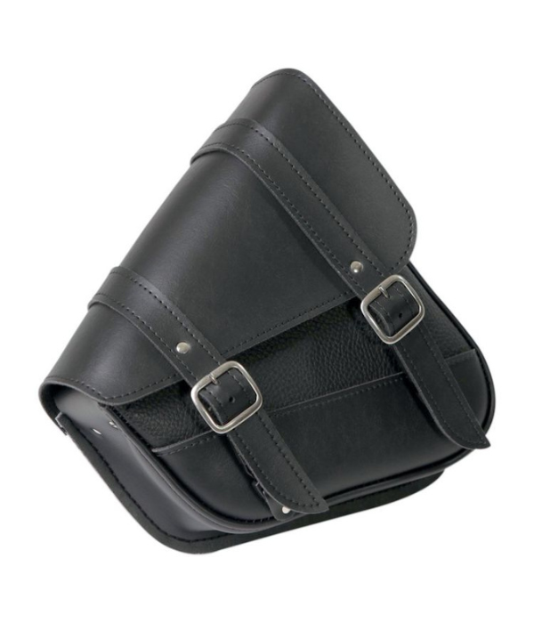 Willie & Max Leather Swing Arm Saddlebag For Harley Sportster 1986-2022