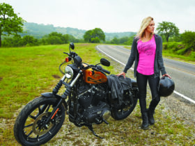 Women's Casual Motorcycle T-Shirt