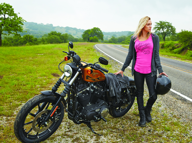 Women's Casual Motorcycle T-Shirt