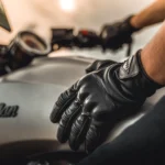 Women's Gauntlet Motorcycle Gloves