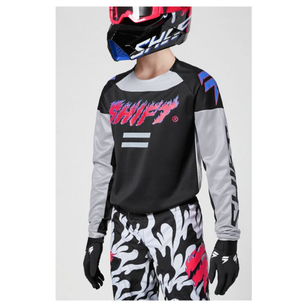 Shift Youth White Label Flank Jersey