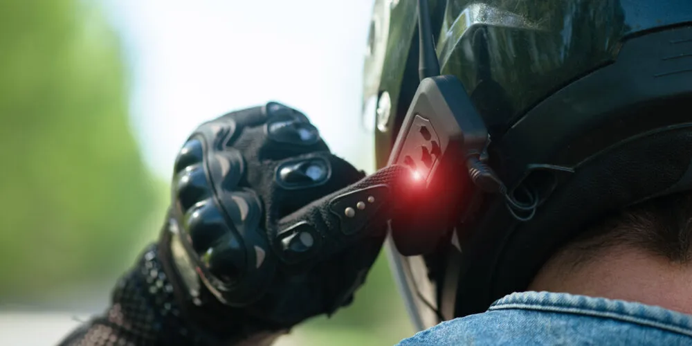 motorcycle helmet Bluetooth headset