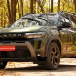 India-spec 2026 Renault Duster 1.3 Turbo petrol used to illustrate the Duster design; not the Strong Hybrid