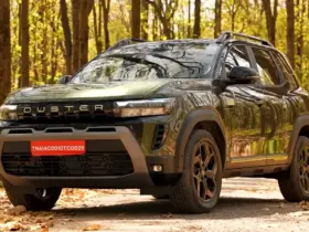 India-spec 2026 Renault Duster 1.3 Turbo petrol used to illustrate the Duster design; not the Strong Hybrid